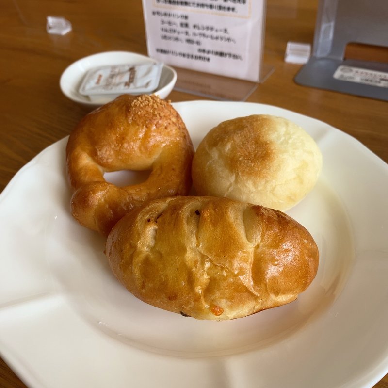 レーズンパン、チーズパン、小倉あん(Ange （アンジュ）)