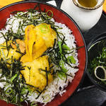 天然鱧入り志布志湾三昧丼(丼や 和華 （ドンヤワカ）)