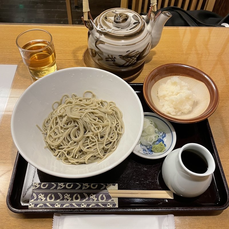 辛味そば　大盛(赤坂見附長寿庵 （あかさかみつけちょうじゅあん）)