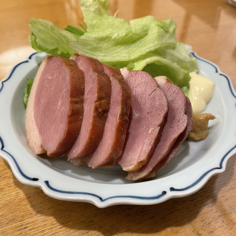 鴨ロース(赤坂見附長寿庵 （あかさかみつけちょうじゅあん）)