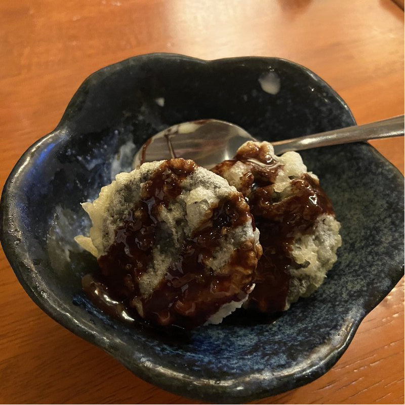 オレオ天バニラアイス(目黒大衆酒場サカバカジロ)