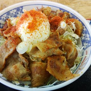 豚カルビ丼(神立高原スキー場)