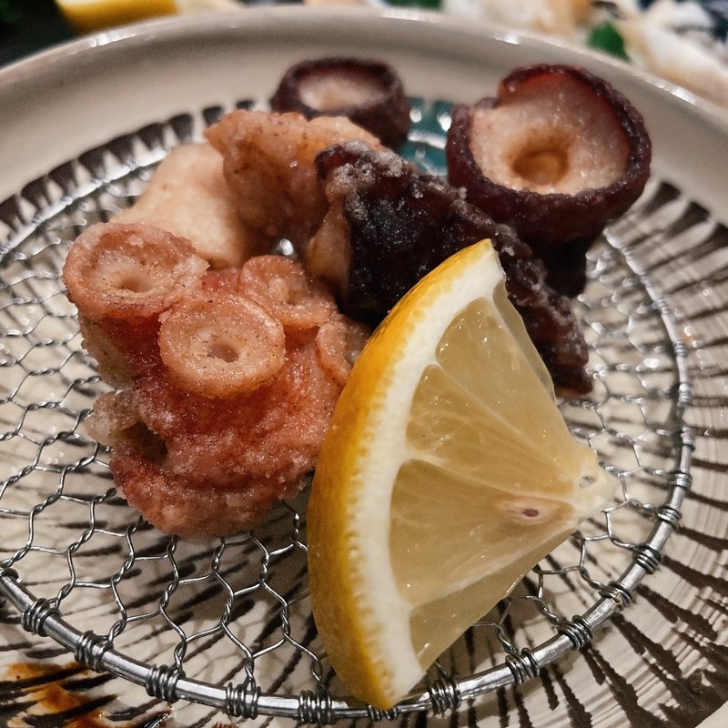 タコの唐揚げ(すし光琳（コウリン）)