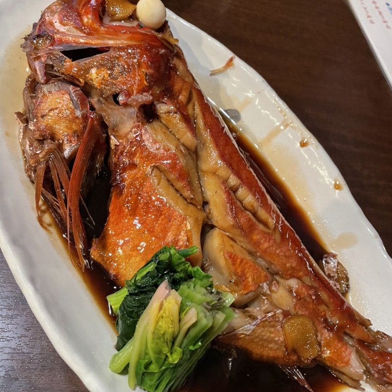 金目煮付け(鮪 やきとり須田)