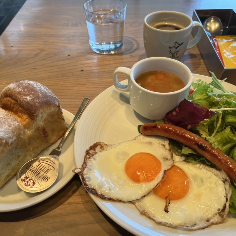 エッグモーニングセット（EGG MORNING SET）(グッドモーニングカフェ 中野セントラルパーク店)