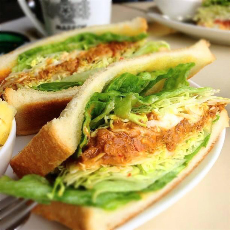 ツナカレートーストサンド(喫茶 マロン )