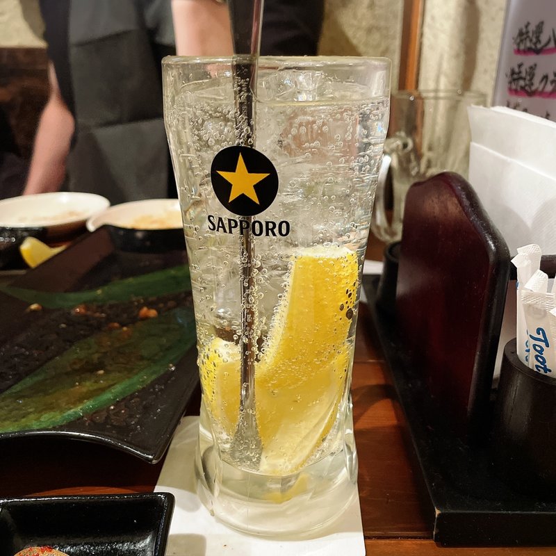 生レモンサワー(焼肉 Shin天楽)