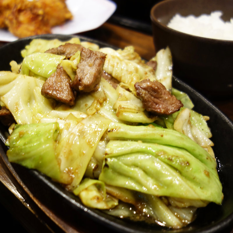 博多鉄板焼き(博多拉担麺 まるたん 姪浜店)