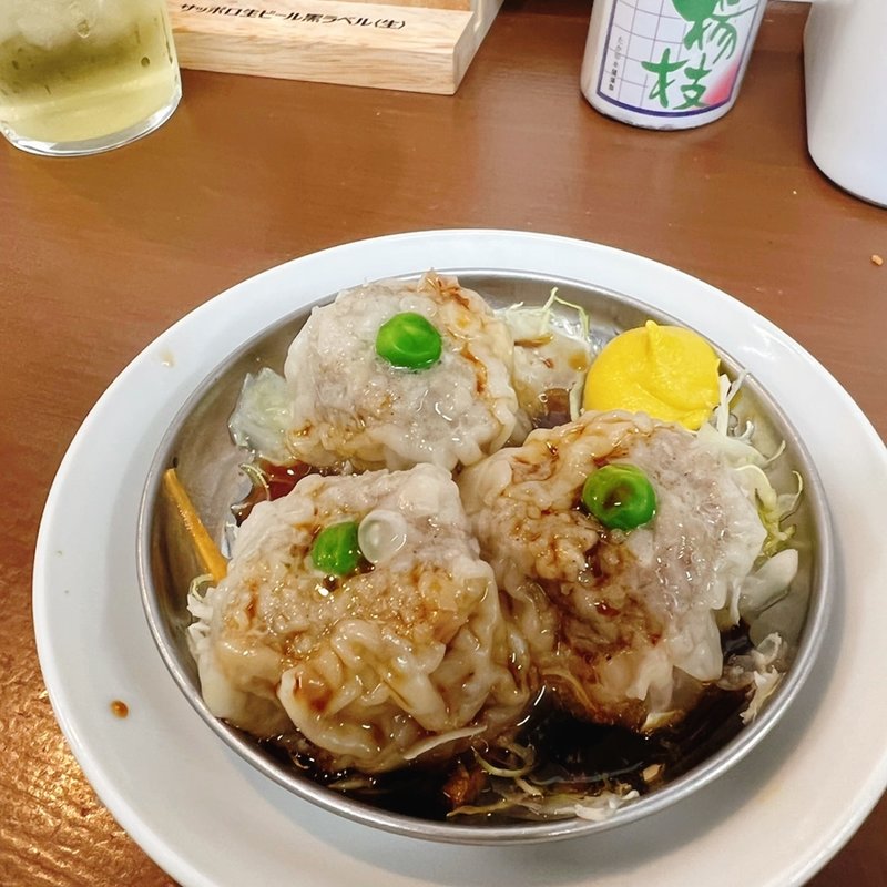 手作りシューマイ(大衆食堂スタンドそのだ五反田店)