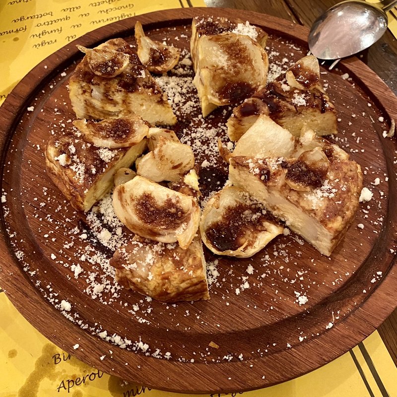 百合根のフリッタータ(トラットリア ブカ マッシモ )