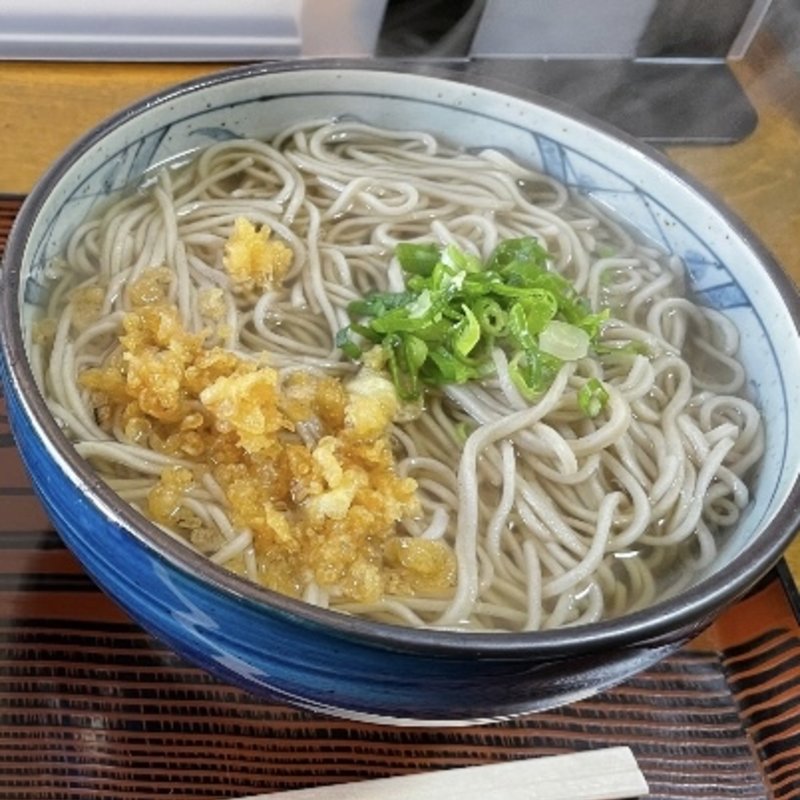 温かいそばのセット(めん処寺田屋 )