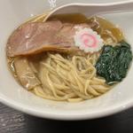 鶏塩らーめん(博多とんこつ 豚の足跡)