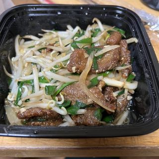ニラレバ炒め(大阪王将　府中店)