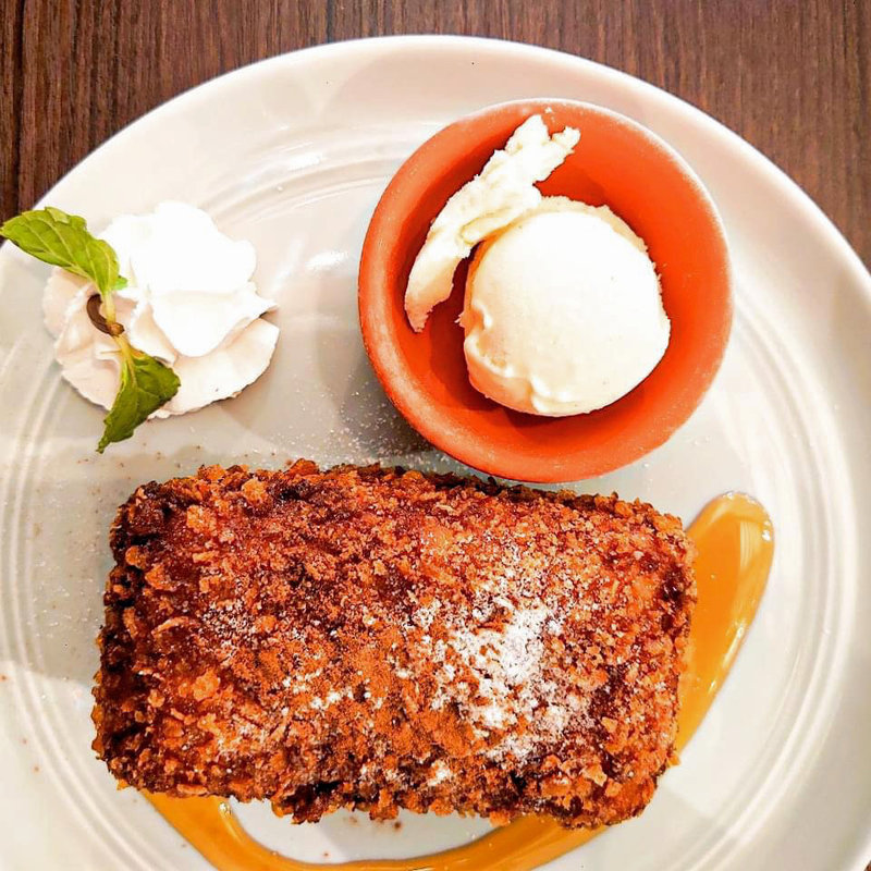 クリスピーフレンチトースト(カフェ＆バー ポコリット)