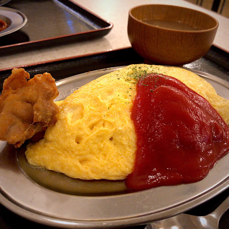 昭和のオムライス(狛江食堂 ニュースター)