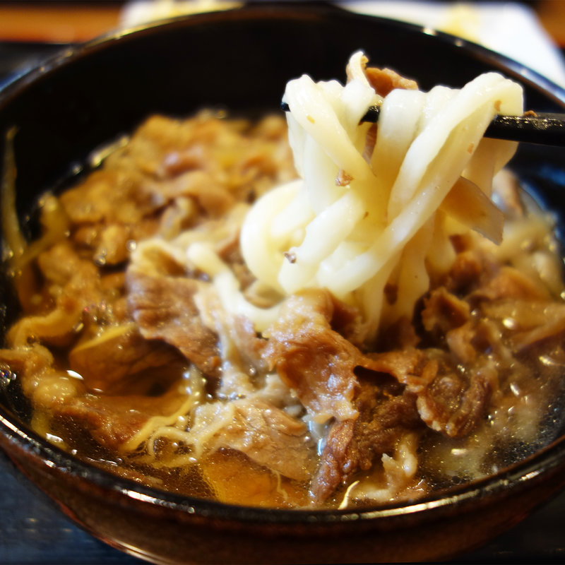 最強の肉うどん(並)(庄内のうどん王国)