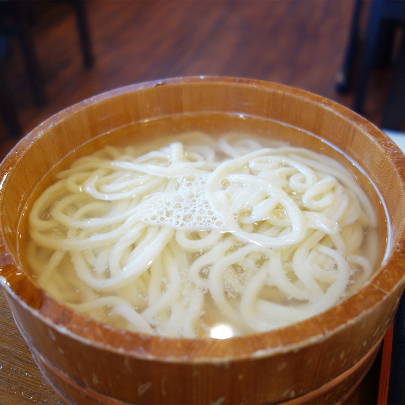 釜揚げうどん(大)(庄内のうどん王国)