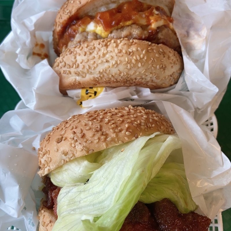 チャイニーズチキンバーガー(ラッキーピエロ 函館駅店)