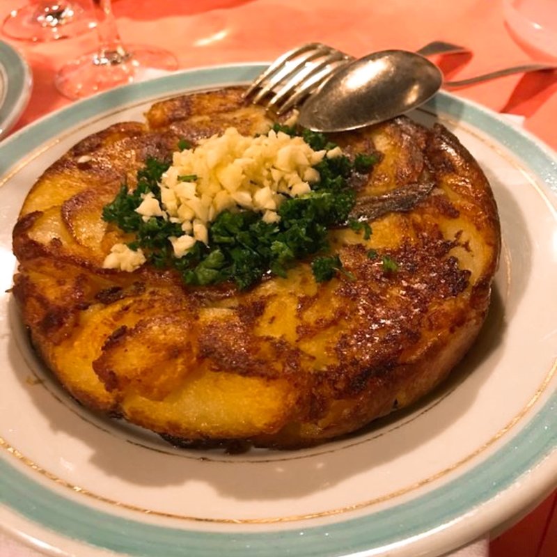 Confit de Canard aux Pommes Bearnases(Chez l'Ami Louis)