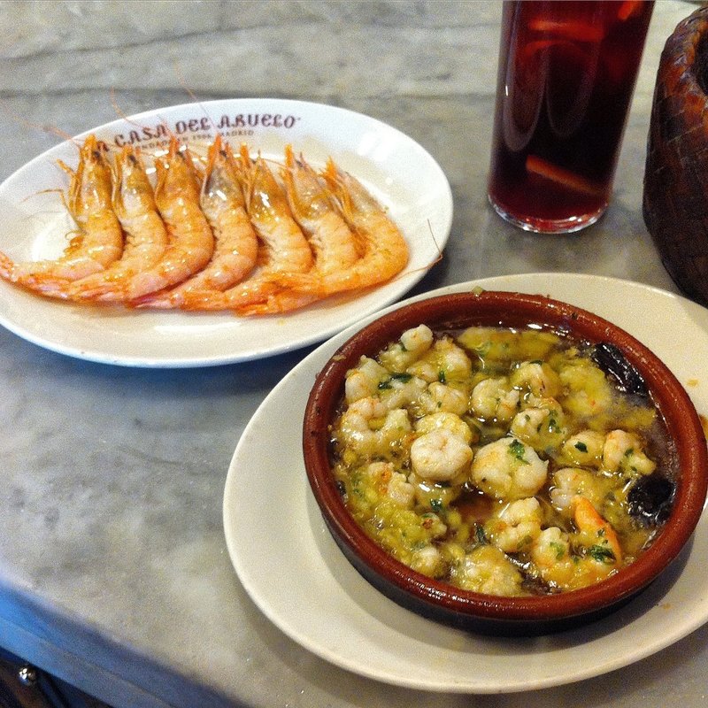 Gambas al Ajillo(La Casa del Abuelo)