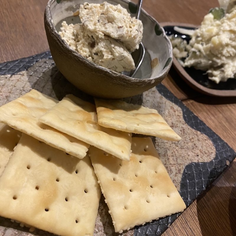 いぶりがっことマスカルポーネ(鉄板とお酒 宗や)