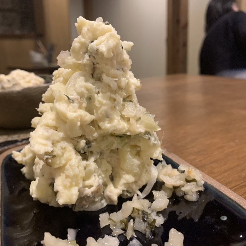 すぐきのポテサラ(鉄板とお酒 宗や)