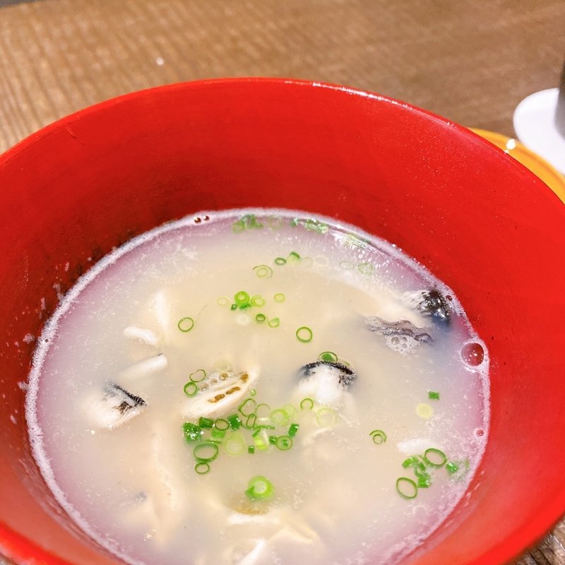 牡蠣の雑炊(炭焼 芹生)