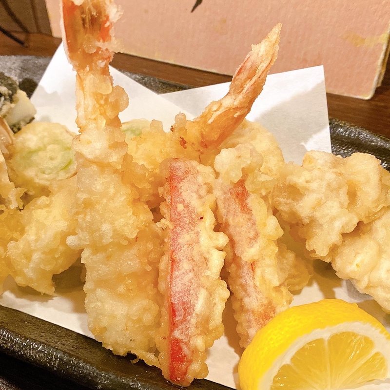 天麩羅盛り合わせ(炙り居酒屋 卯今 )