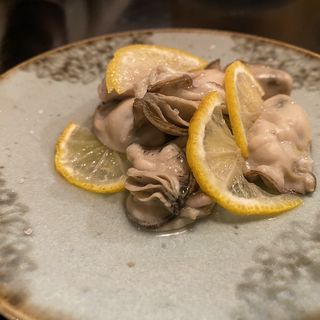 牡蠣の塩レモン炒り(乍旨司 )