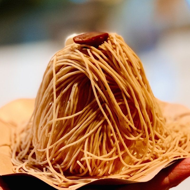 和栗モンブランソフト(栗りん 豊田店)