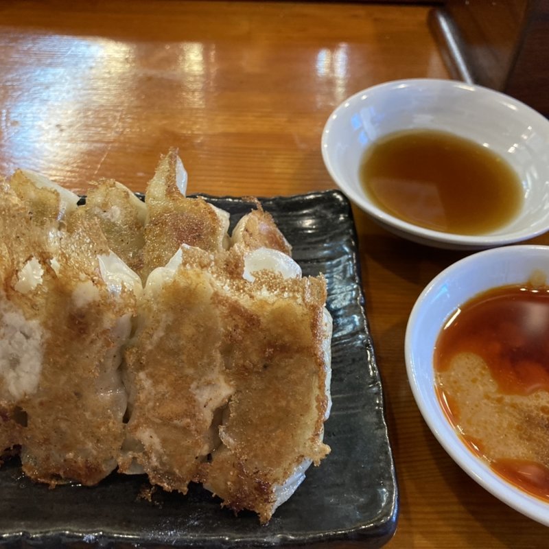 蓮根餃子(幻の餃子専門店　道楽)