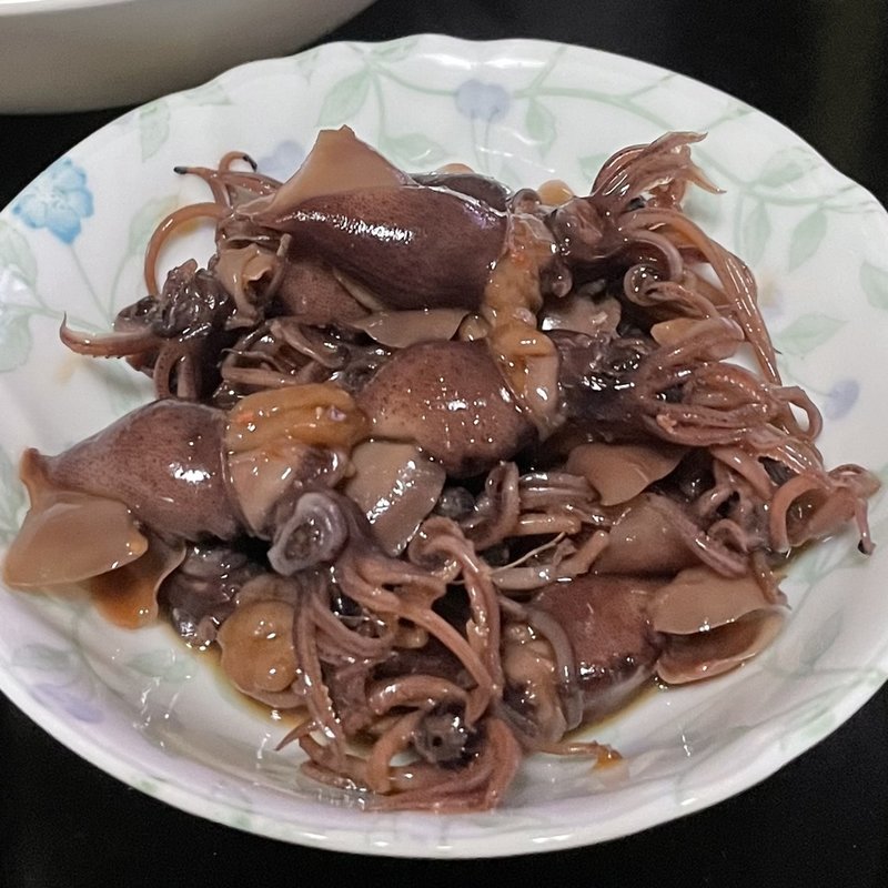 ホタルイカ漬け(自宅)