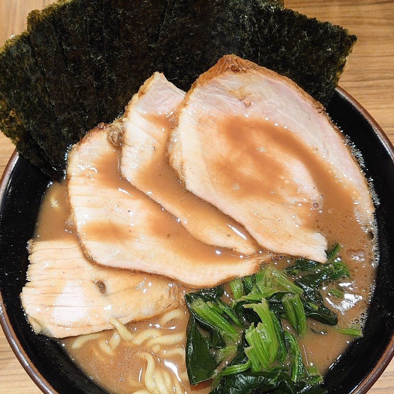 チャーシューメン+のり(輝道家 （キドウヤ）)