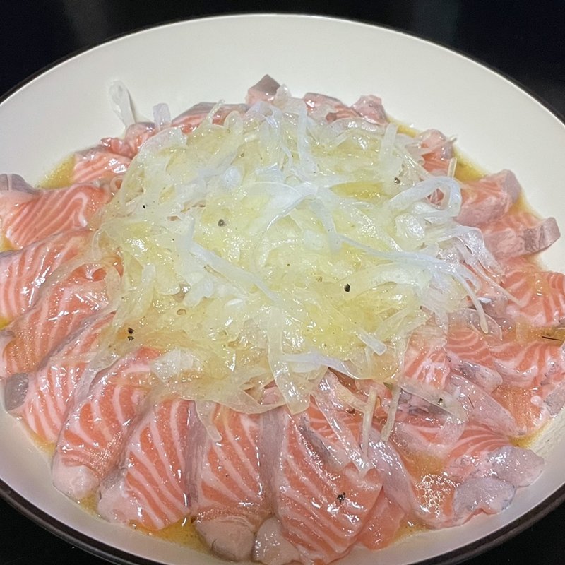 サーモンカルパッチョ(ロピア ゆめまち習志野台モール)