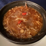 蟹肉とふかひれのスープ（コース）(チャイナブルー)