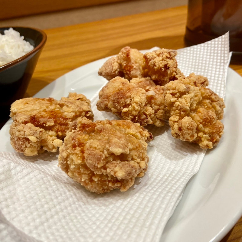 唐揚げ(横浜家系ラーメン 角蔵家)