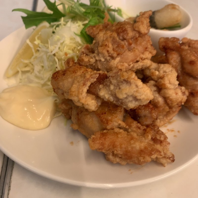 からあげ定食(らんまん食堂　恵比寿)