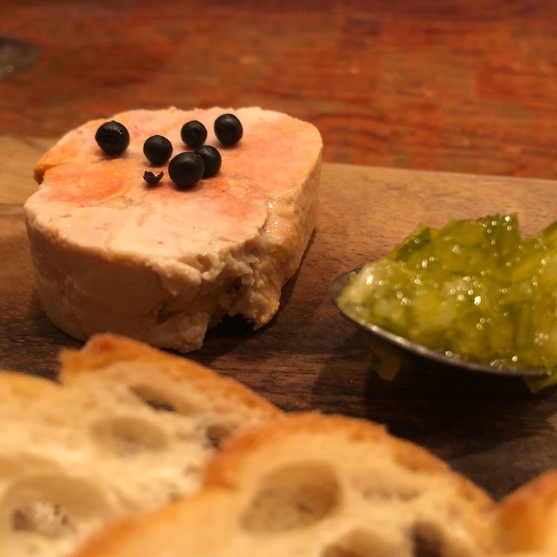 あん肝・ブリドモー・セロリのジャム(ata)