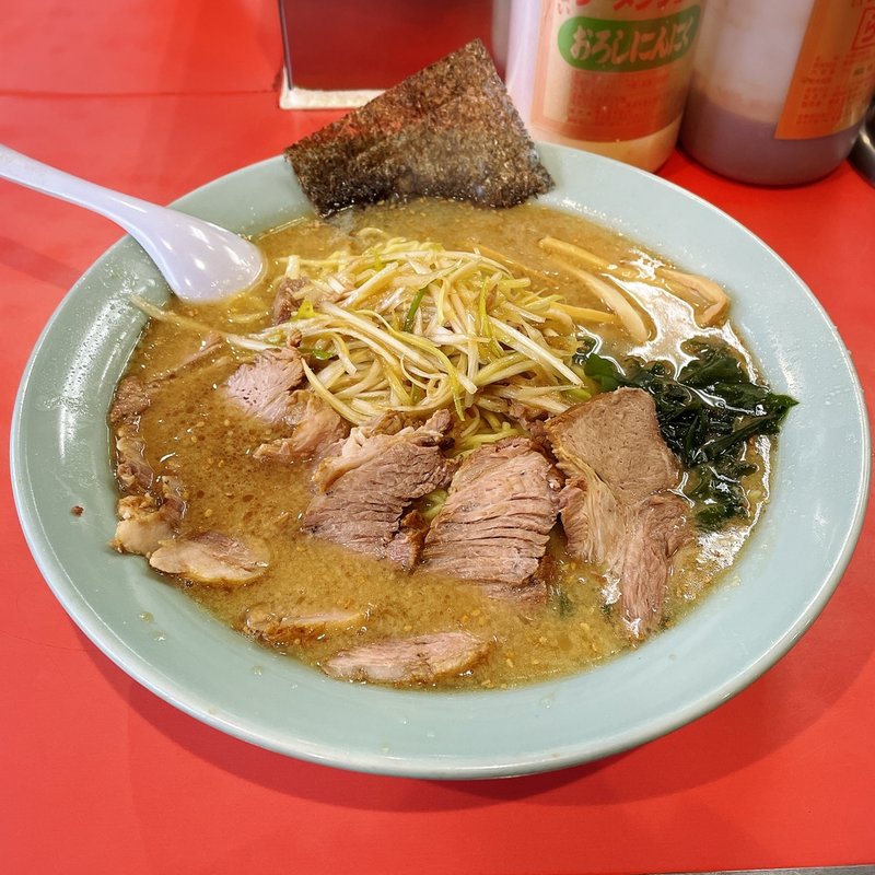 ネギ味噌チャーシュー中盛(ラーメンショップ 流山店 )