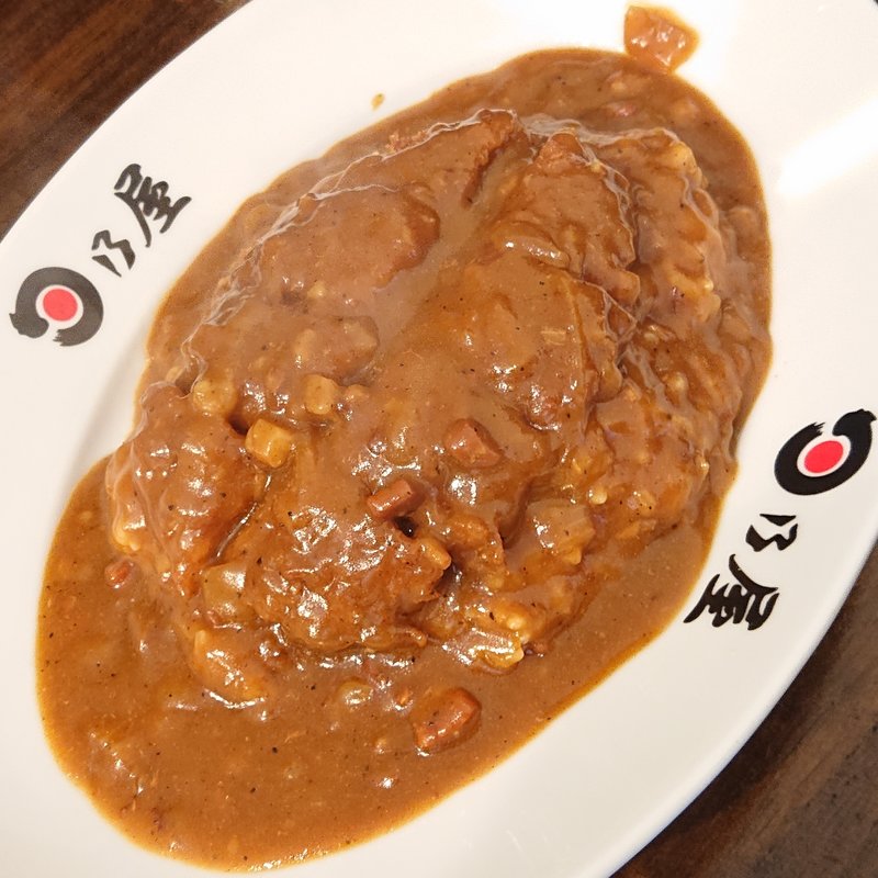 名物カツカレー(日乃屋カレー 本郷三丁目店)