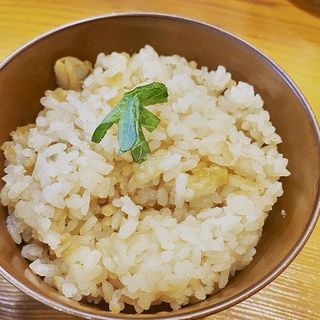 ミニ貝飯(麺屋会心の一振り)