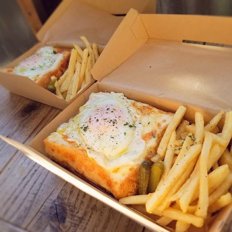 クロックマダムポテトセット( TOLO COFFE&BAKERY(トロ コーヒーアンドベーカリー))