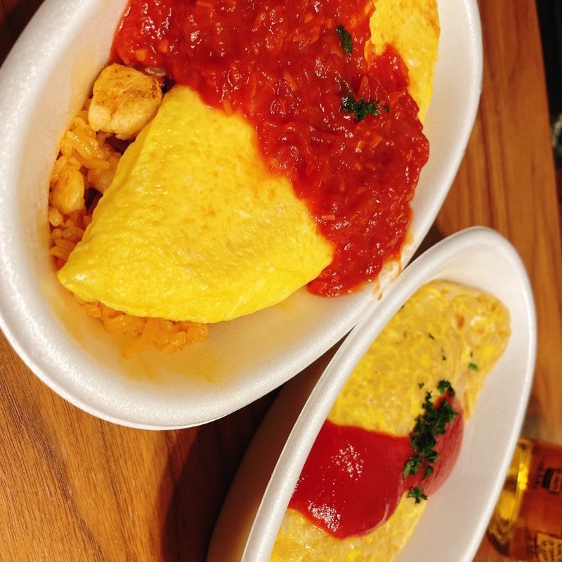 オムライス(オレンジ・ピープル 海賊の宝物 （【旧店名】 オレンジ・ピープル）)