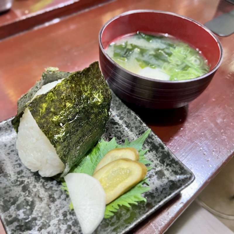 塩むすびとみそ汁セット(ふらんくす )