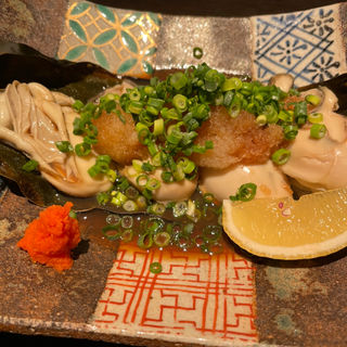 牡蠣の昆布巻きおろしポン酢(志まる)
