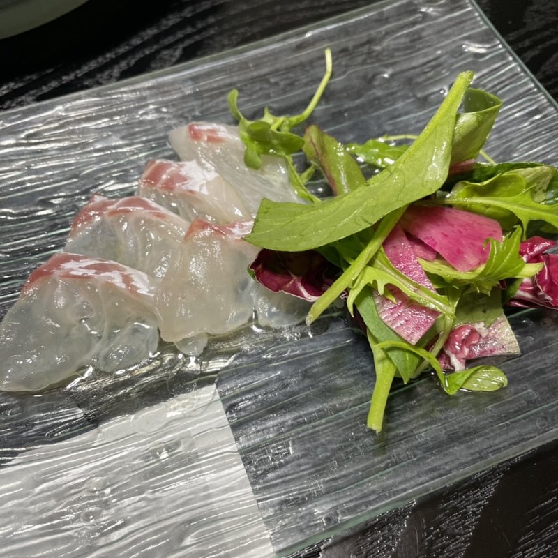 鯛のカルパッチョ(竹楽亭 )