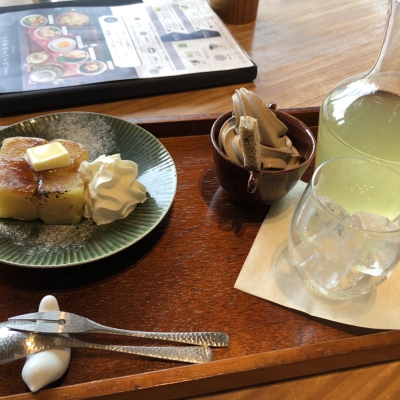 芋ブリュレ(築地本願寺カフェ Tsumugi)