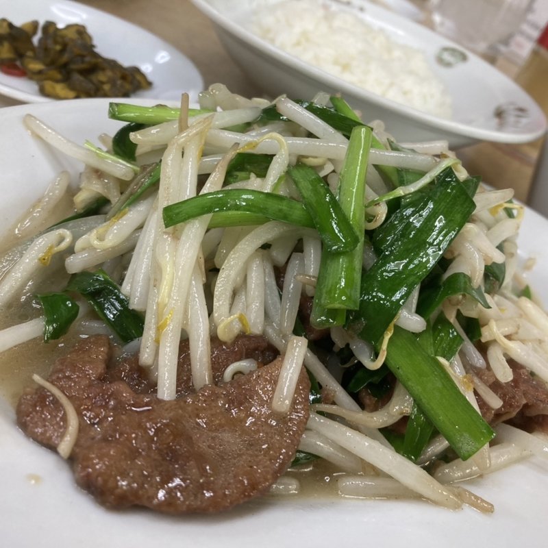 レバニラ炒め(山福ラーメン （やまふくらーめん）)