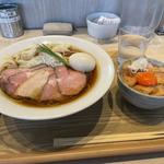 特製中華そば<醤油>(宍道湖しじみ中華蕎麦 琥珀)