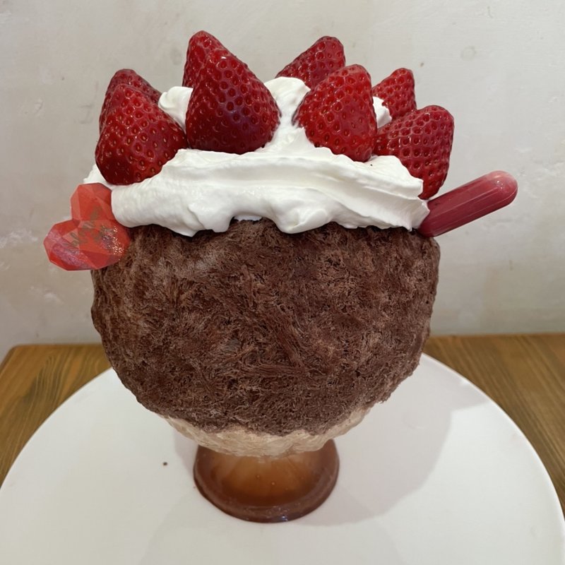 Valentineデコレーション氷(かき氷研究所)